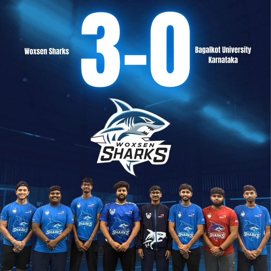 Woxsen Sharks Secure Back-to-Back Wins at South Zone Inter-University Men’s Badminton Championship 2026